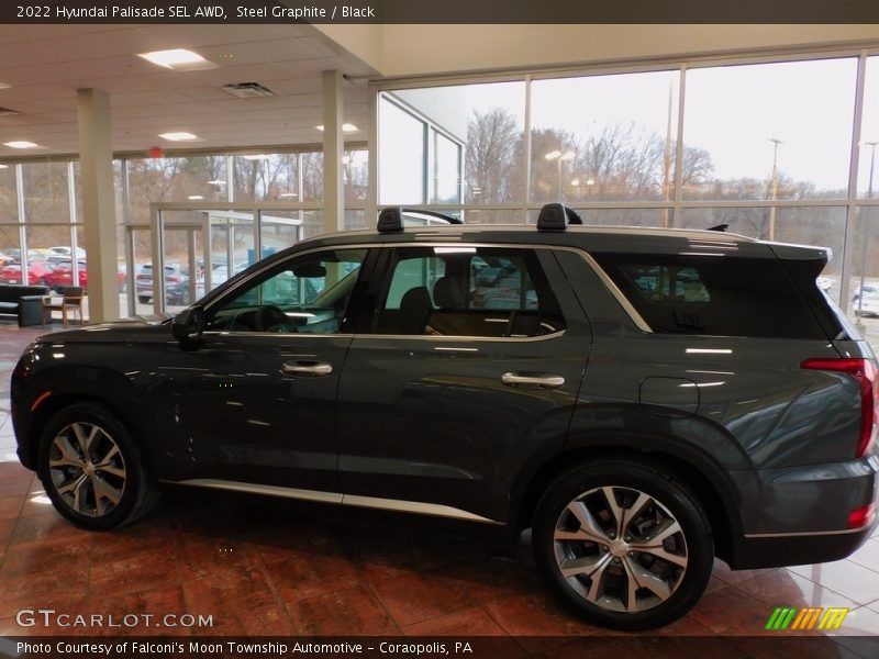 Steel Graphite / Black 2022 Hyundai Palisade SEL AWD