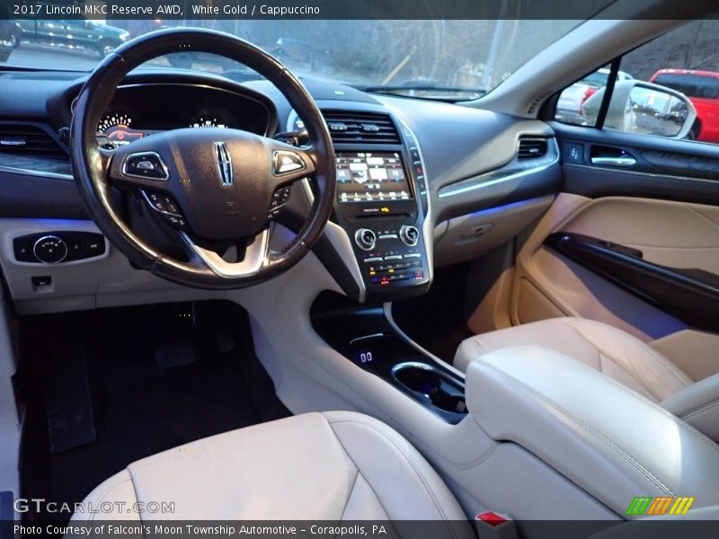 White Gold / Cappuccino 2017 Lincoln MKC Reserve AWD