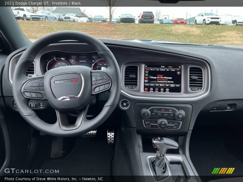 Frostbite / Black 2021 Dodge Charger GT