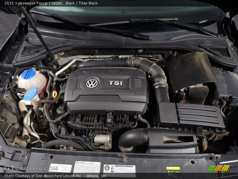 Black / Titan Black 2015 Volkswagen Passat S Sedan