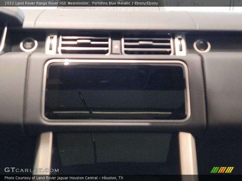 Portofino Blue Metallic / Ebony/Ebony 2022 Land Rover Range Rover HSE Westminster
