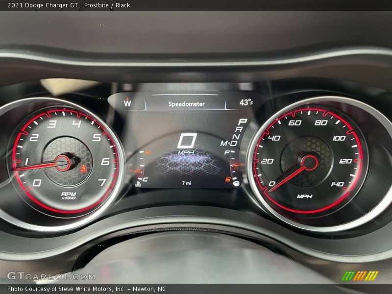 Frostbite / Black 2021 Dodge Charger GT