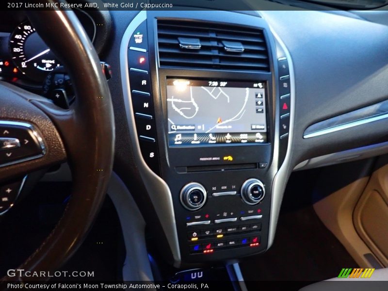 White Gold / Cappuccino 2017 Lincoln MKC Reserve AWD