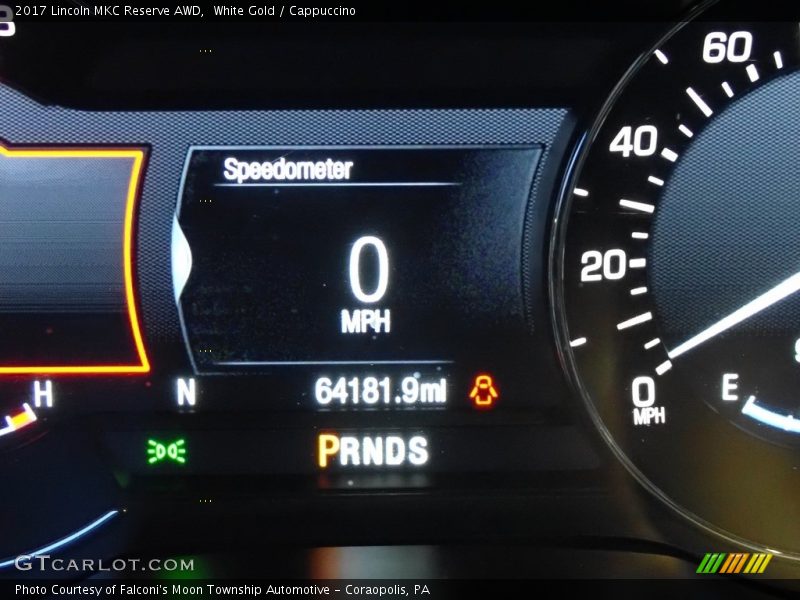 White Gold / Cappuccino 2017 Lincoln MKC Reserve AWD