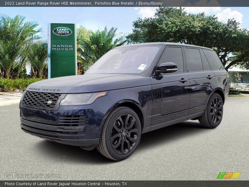 Portofino Blue Metallic / Ebony/Ebony 2022 Land Rover Range Rover HSE Westminster