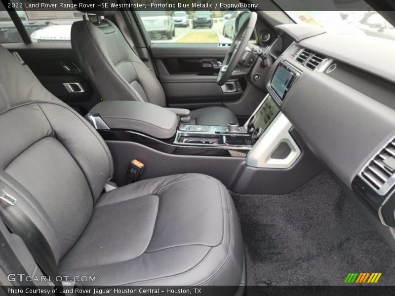 Front Seat of 2022 Range Rover HSE Westminster