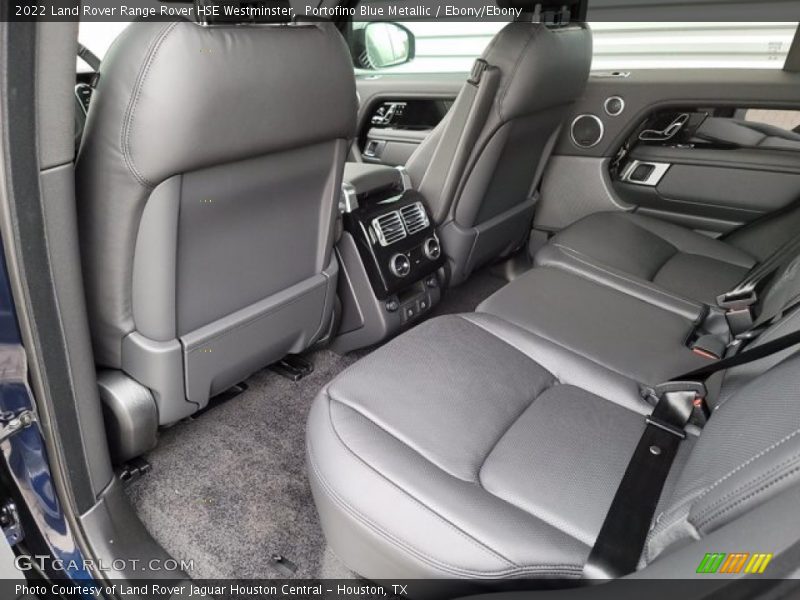 Rear Seat of 2022 Range Rover HSE Westminster