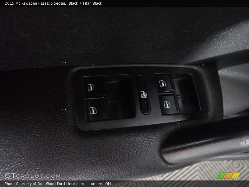 Black / Titan Black 2015 Volkswagen Passat S Sedan