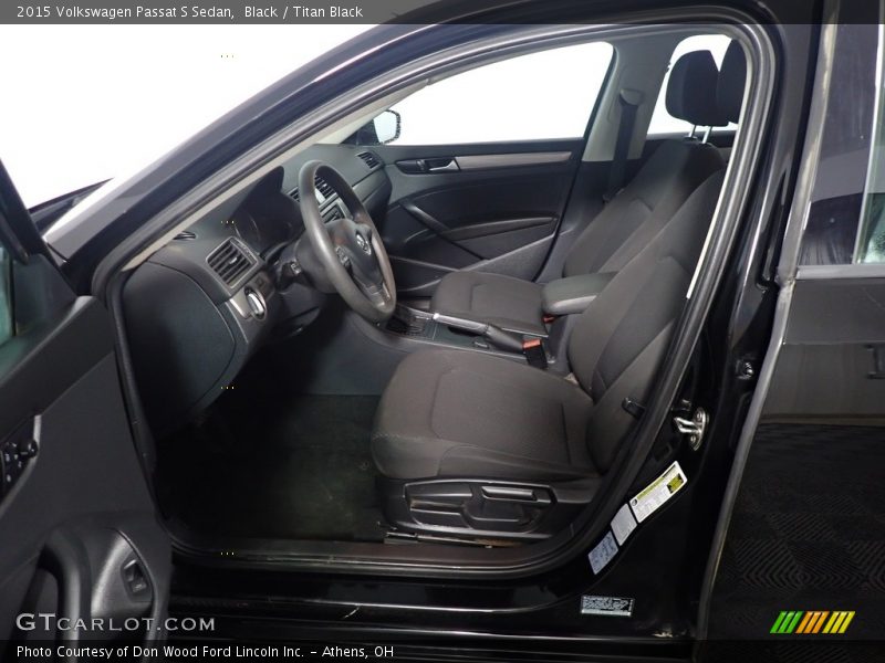 Black / Titan Black 2015 Volkswagen Passat S Sedan