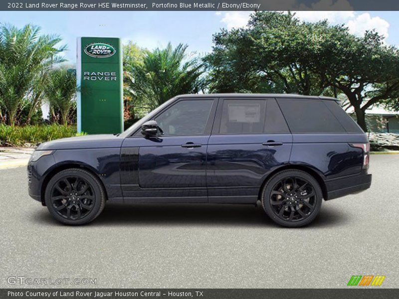  2022 Range Rover HSE Westminster Portofino Blue Metallic