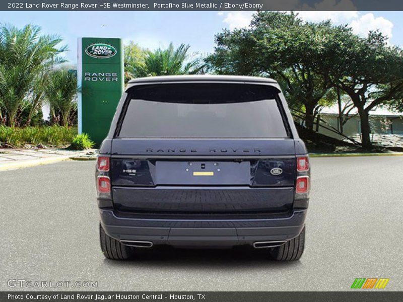 Portofino Blue Metallic / Ebony/Ebony 2022 Land Rover Range Rover HSE Westminster