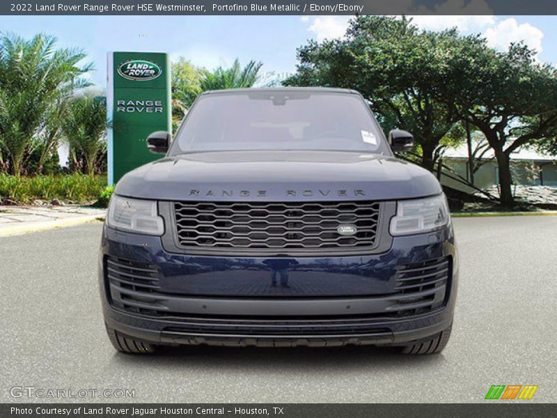 Portofino Blue Metallic / Ebony/Ebony 2022 Land Rover Range Rover HSE Westminster