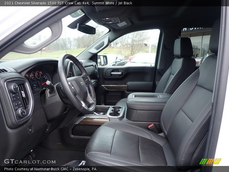 Front Seat of 2021 Silverado 1500 RST Crew Cab 4x4