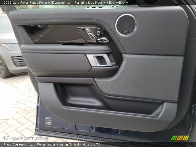 Portofino Blue Metallic / Ebony/Ebony 2022 Land Rover Range Rover HSE Westminster