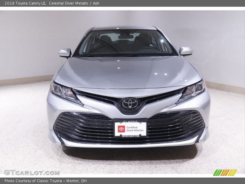 Celestial Silver Metallic / Ash 2019 Toyota Camry LE