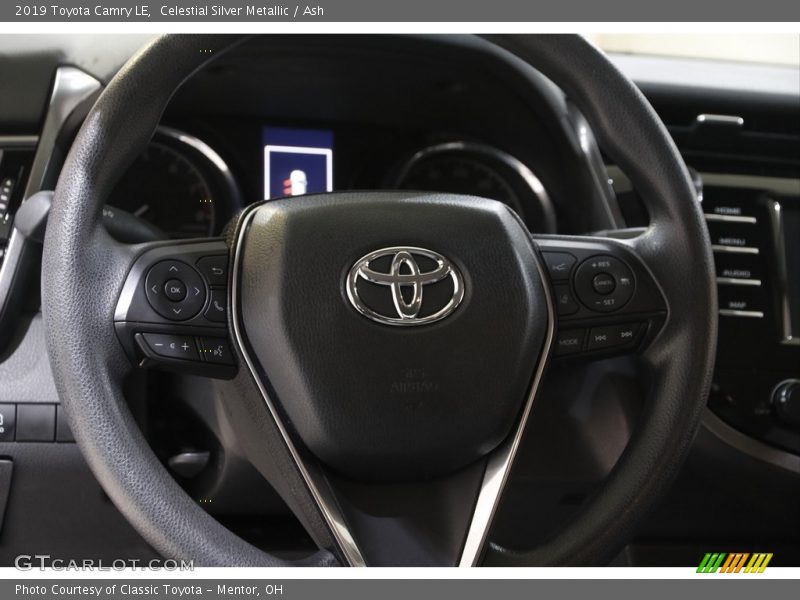 Celestial Silver Metallic / Ash 2019 Toyota Camry LE