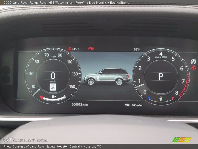  2022 Range Rover HSE Westminster HSE Westminster Gauges
