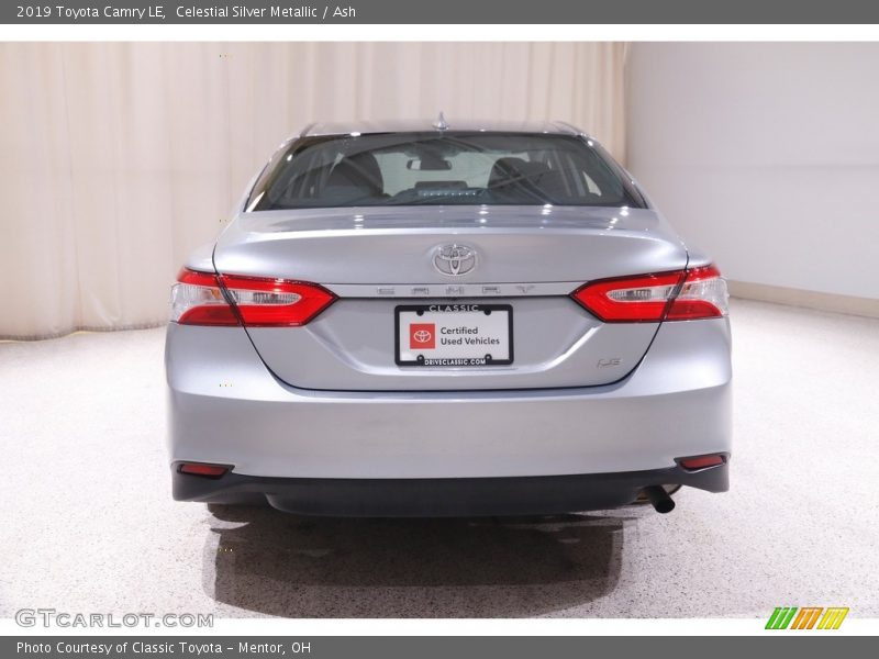 Celestial Silver Metallic / Ash 2019 Toyota Camry LE