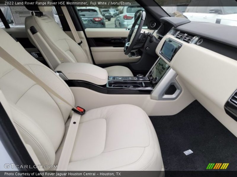 Front Seat of 2022 Range Rover HSE Westminster