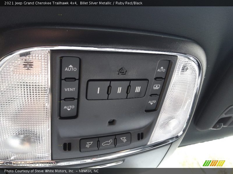 Billet Silver Metallic / Ruby Red/Black 2021 Jeep Grand Cherokee Trailhawk 4x4