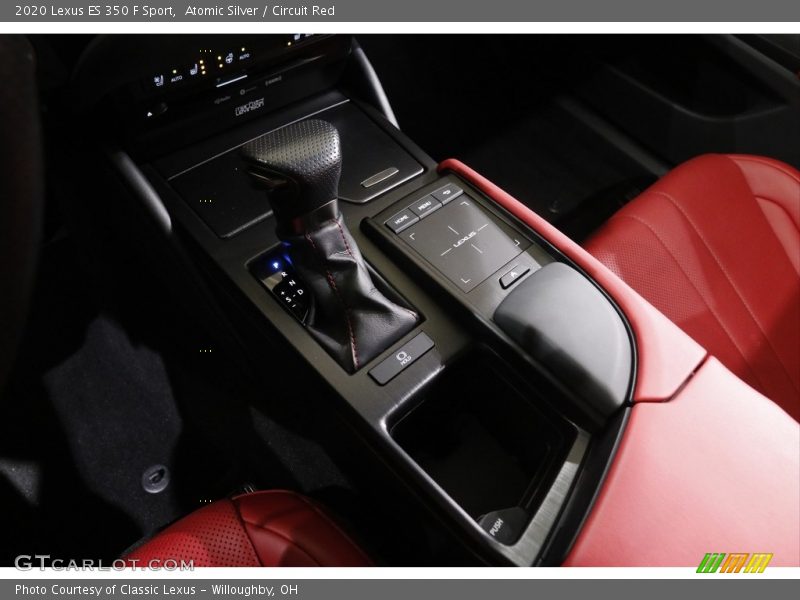 Atomic Silver / Circuit Red 2020 Lexus ES 350 F Sport