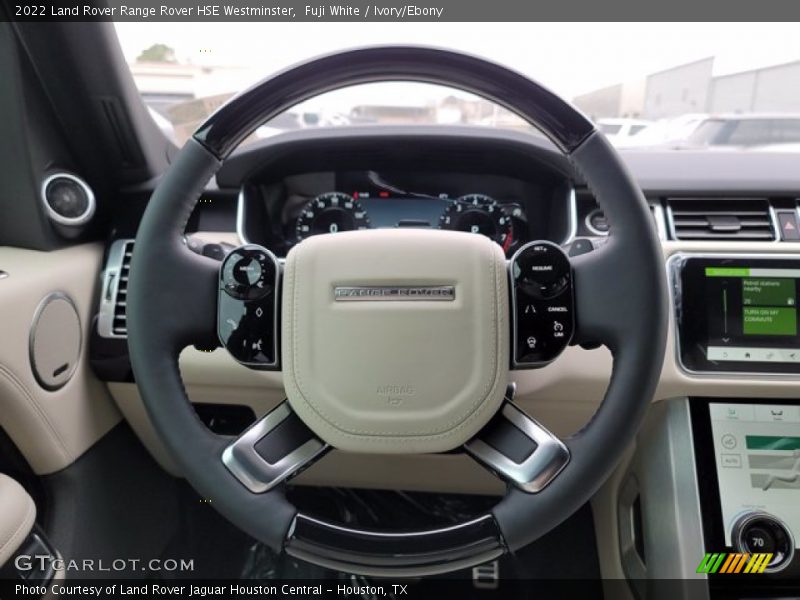 2022 Range Rover HSE Westminster Steering Wheel