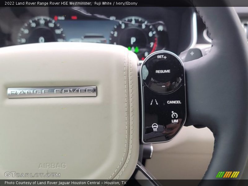  2022 Range Rover HSE Westminster Steering Wheel