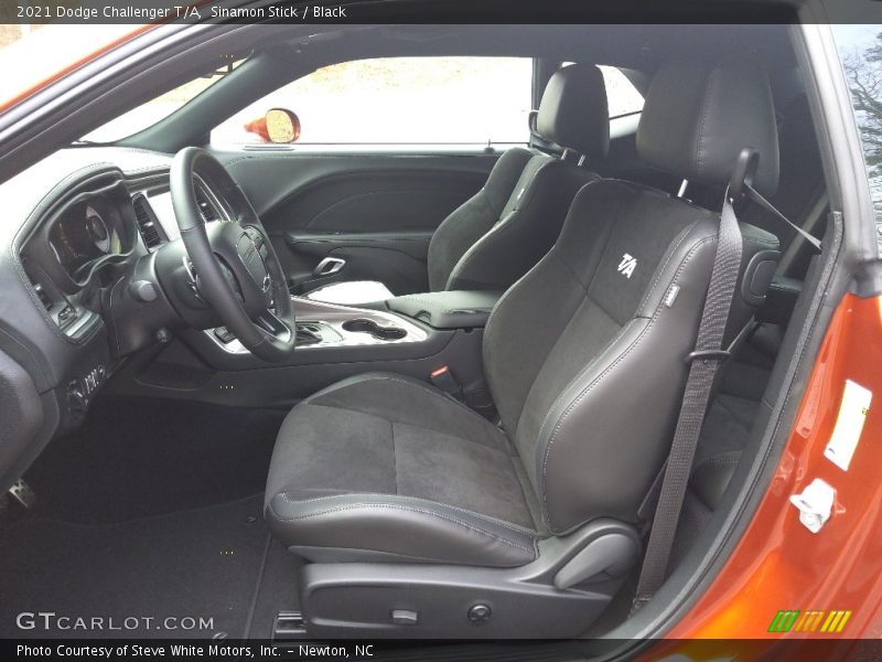 Front Seat of 2021 Challenger T/A