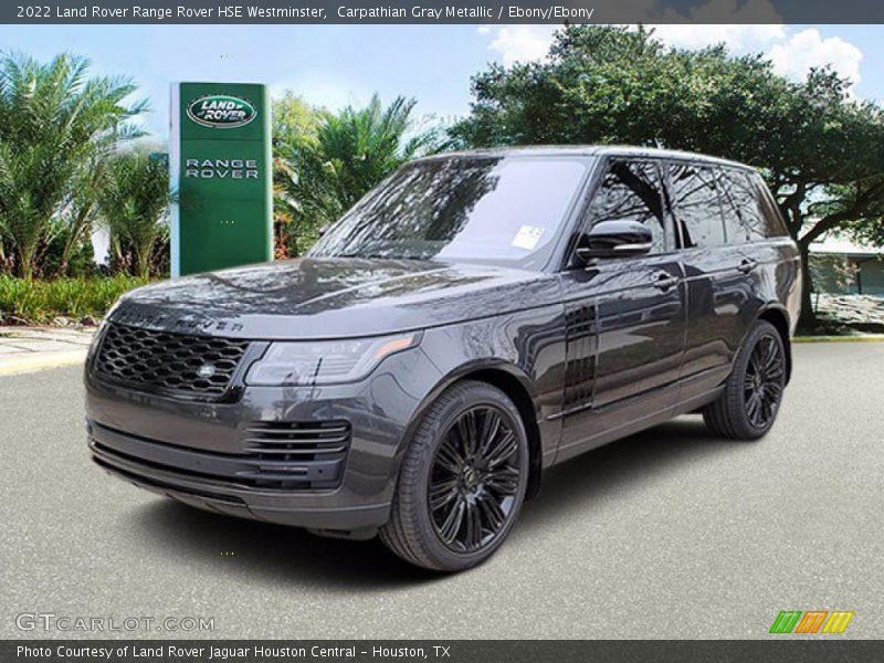 Carpathian Gray Metallic / Ebony/Ebony 2022 Land Rover Range Rover HSE Westminster