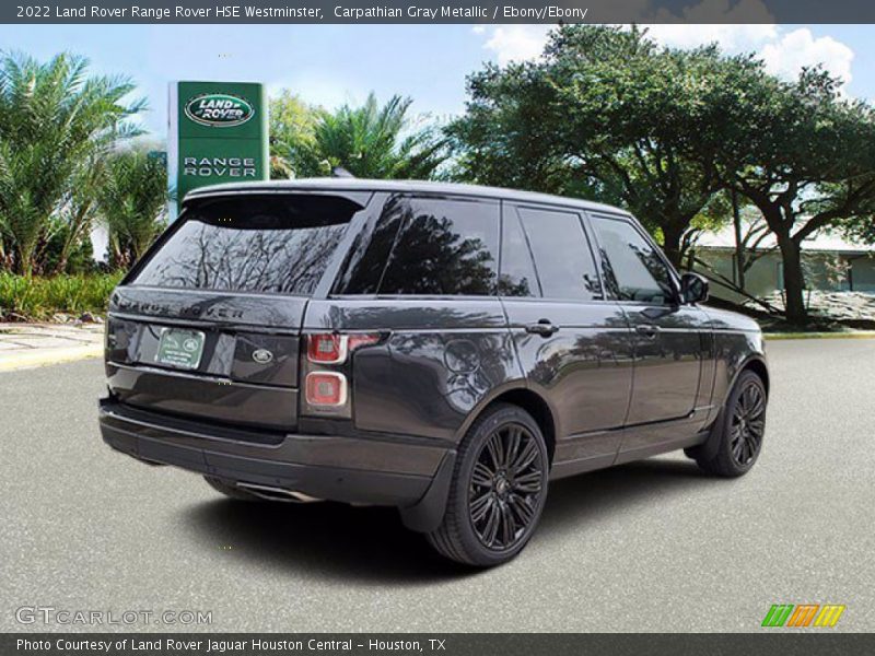 Carpathian Gray Metallic / Ebony/Ebony 2022 Land Rover Range Rover HSE Westminster