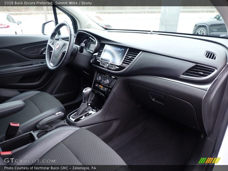 Summit White / Ebony 2018 Buick Encore Preferred