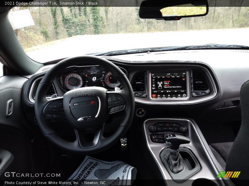 Sinamon Stick / Black 2021 Dodge Challenger T/A