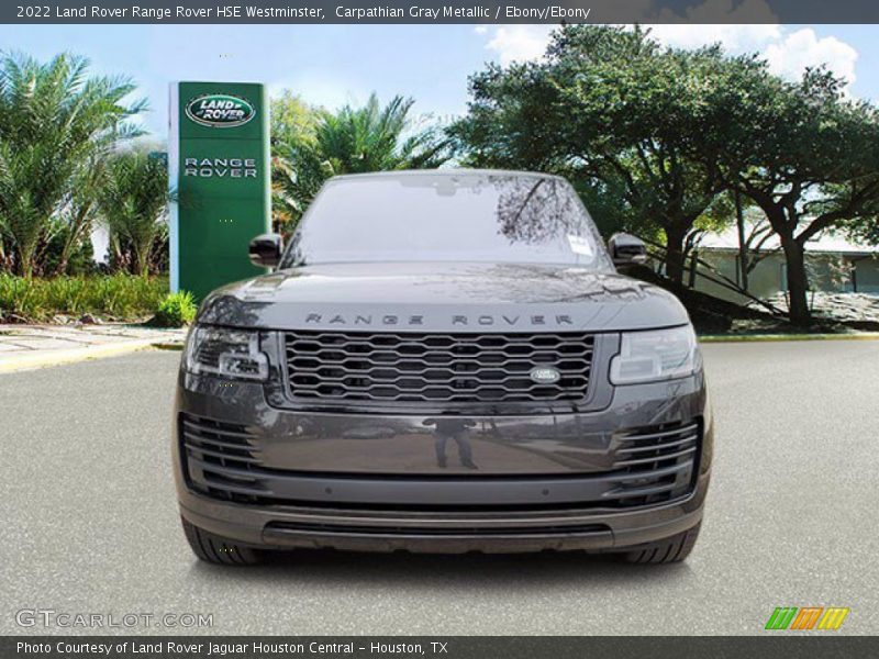 Carpathian Gray Metallic / Ebony/Ebony 2022 Land Rover Range Rover HSE Westminster