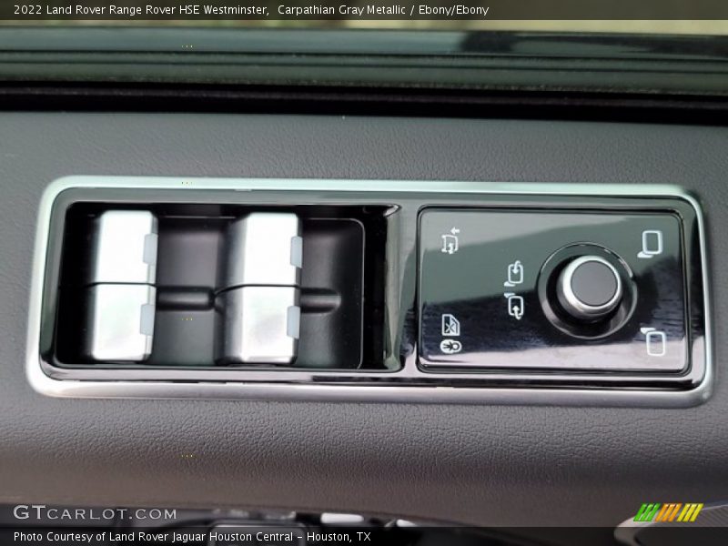 Controls of 2022 Range Rover HSE Westminster