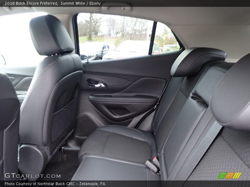 Summit White / Ebony 2018 Buick Encore Preferred