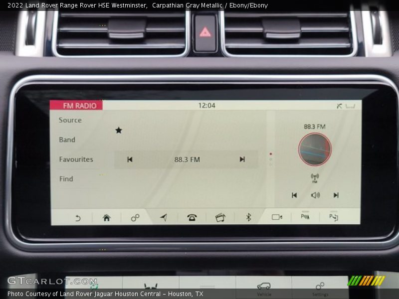 Carpathian Gray Metallic / Ebony/Ebony 2022 Land Rover Range Rover HSE Westminster