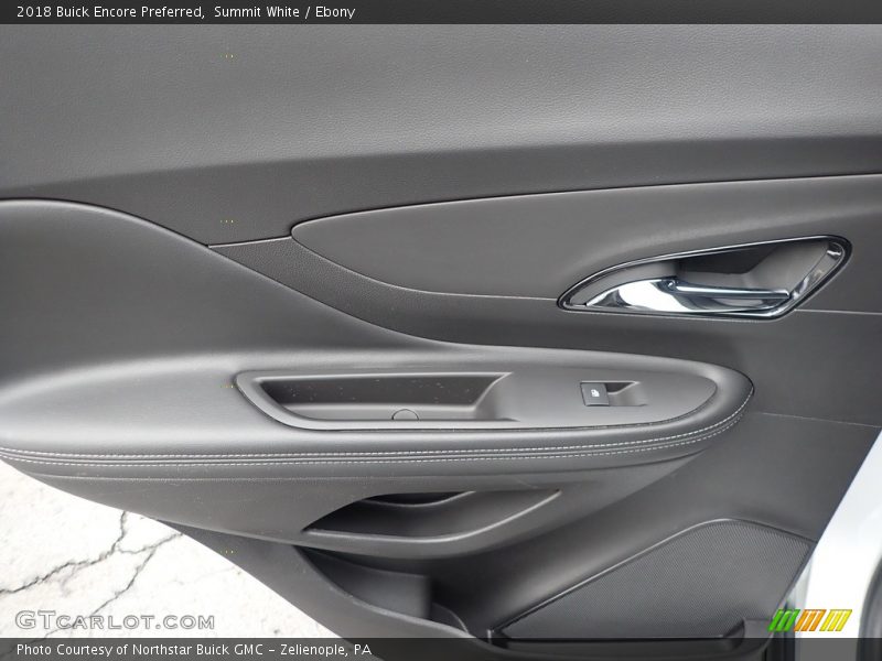 Summit White / Ebony 2018 Buick Encore Preferred