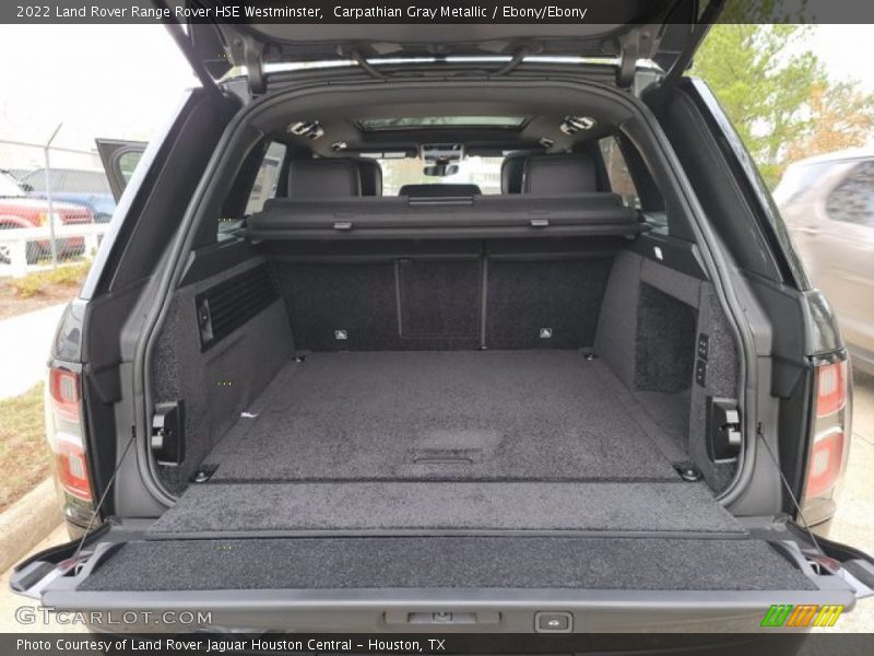  2022 Range Rover HSE Westminster Trunk