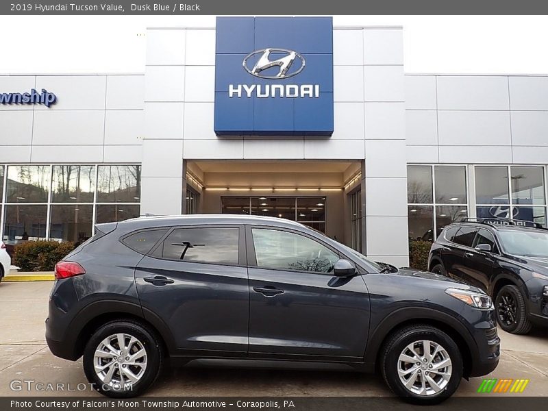 Dusk Blue / Black 2019 Hyundai Tucson Value
