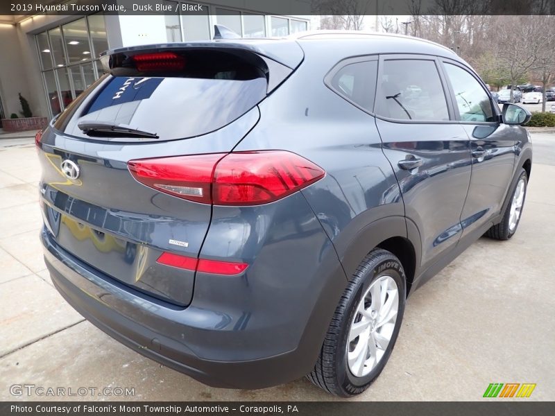 Dusk Blue / Black 2019 Hyundai Tucson Value