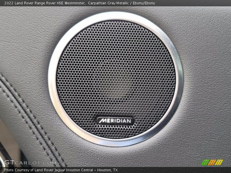Carpathian Gray Metallic / Ebony/Ebony 2022 Land Rover Range Rover HSE Westminster