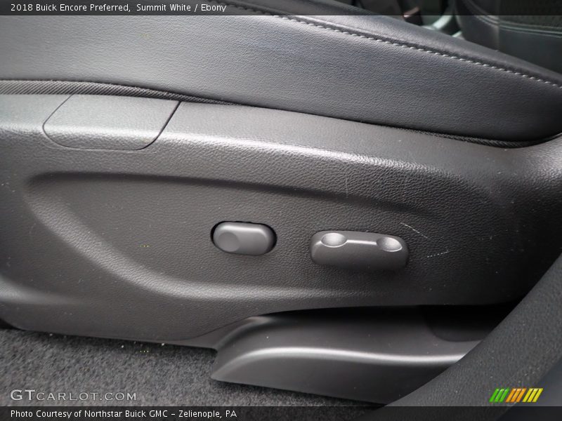 Summit White / Ebony 2018 Buick Encore Preferred