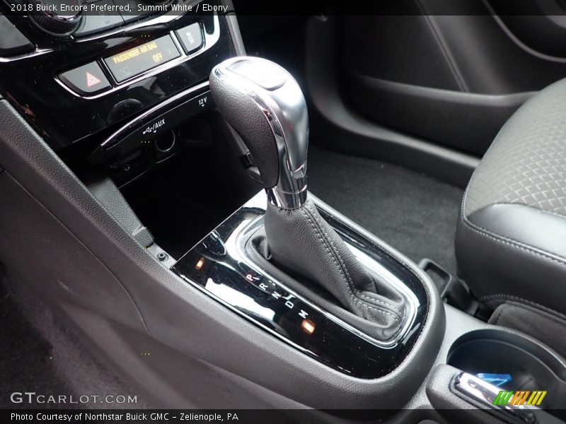Summit White / Ebony 2018 Buick Encore Preferred