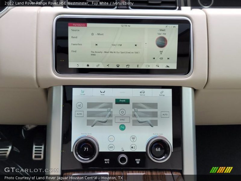 Fuji White / Ivory/Ebony 2022 Land Rover Range Rover HSE Westminster