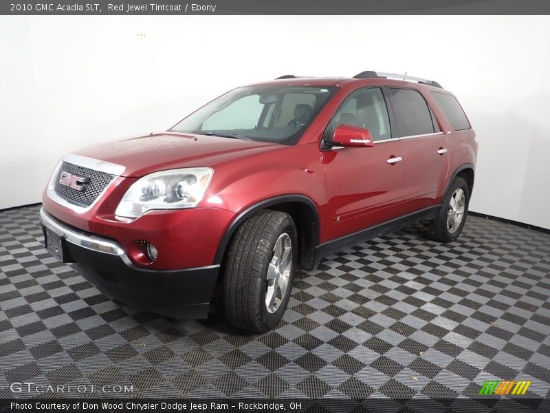 Red Jewel Tintcoat / Ebony 2010 GMC Acadia SLT