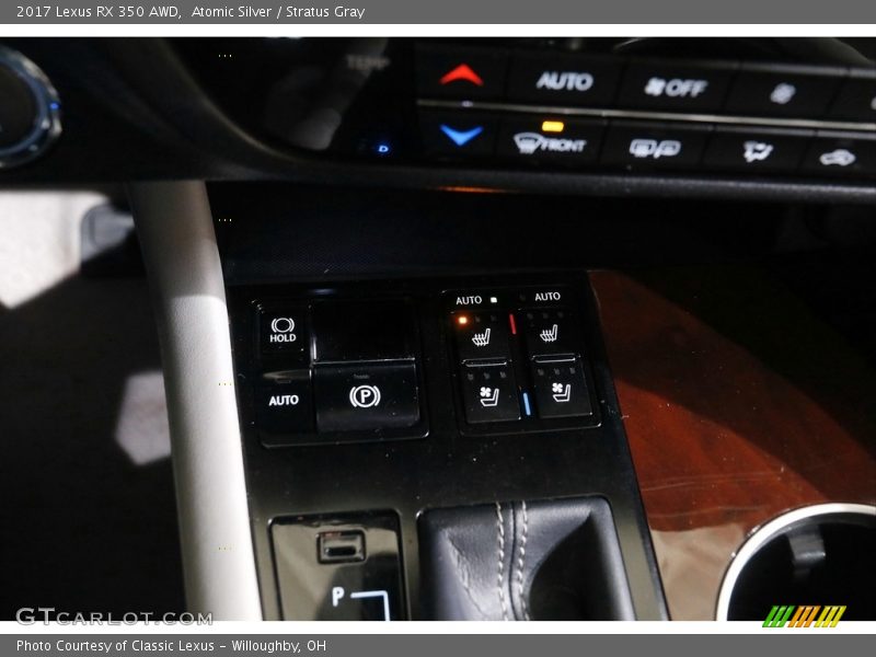 Atomic Silver / Stratus Gray 2017 Lexus RX 350 AWD