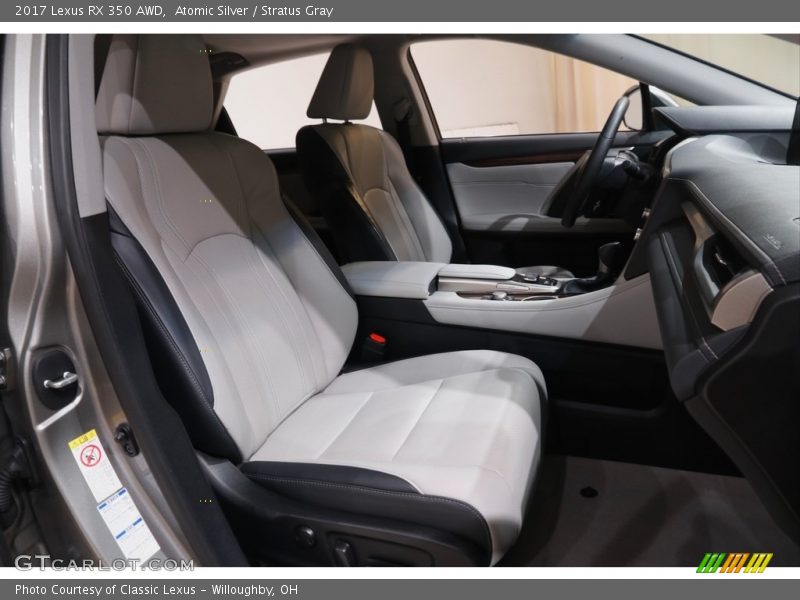 Atomic Silver / Stratus Gray 2017 Lexus RX 350 AWD