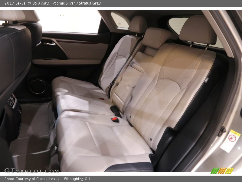 Atomic Silver / Stratus Gray 2017 Lexus RX 350 AWD