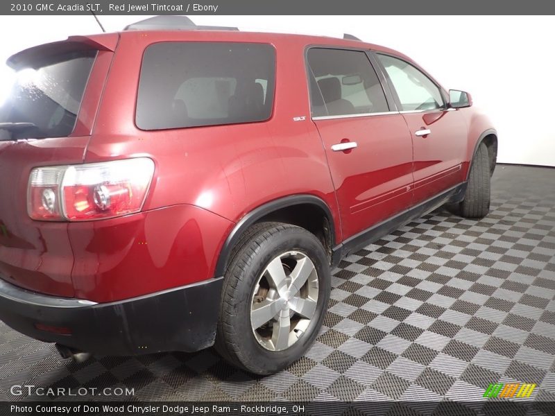 Red Jewel Tintcoat / Ebony 2010 GMC Acadia SLT