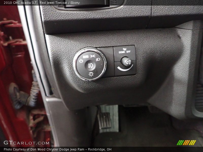 Red Jewel Tintcoat / Ebony 2010 GMC Acadia SLT